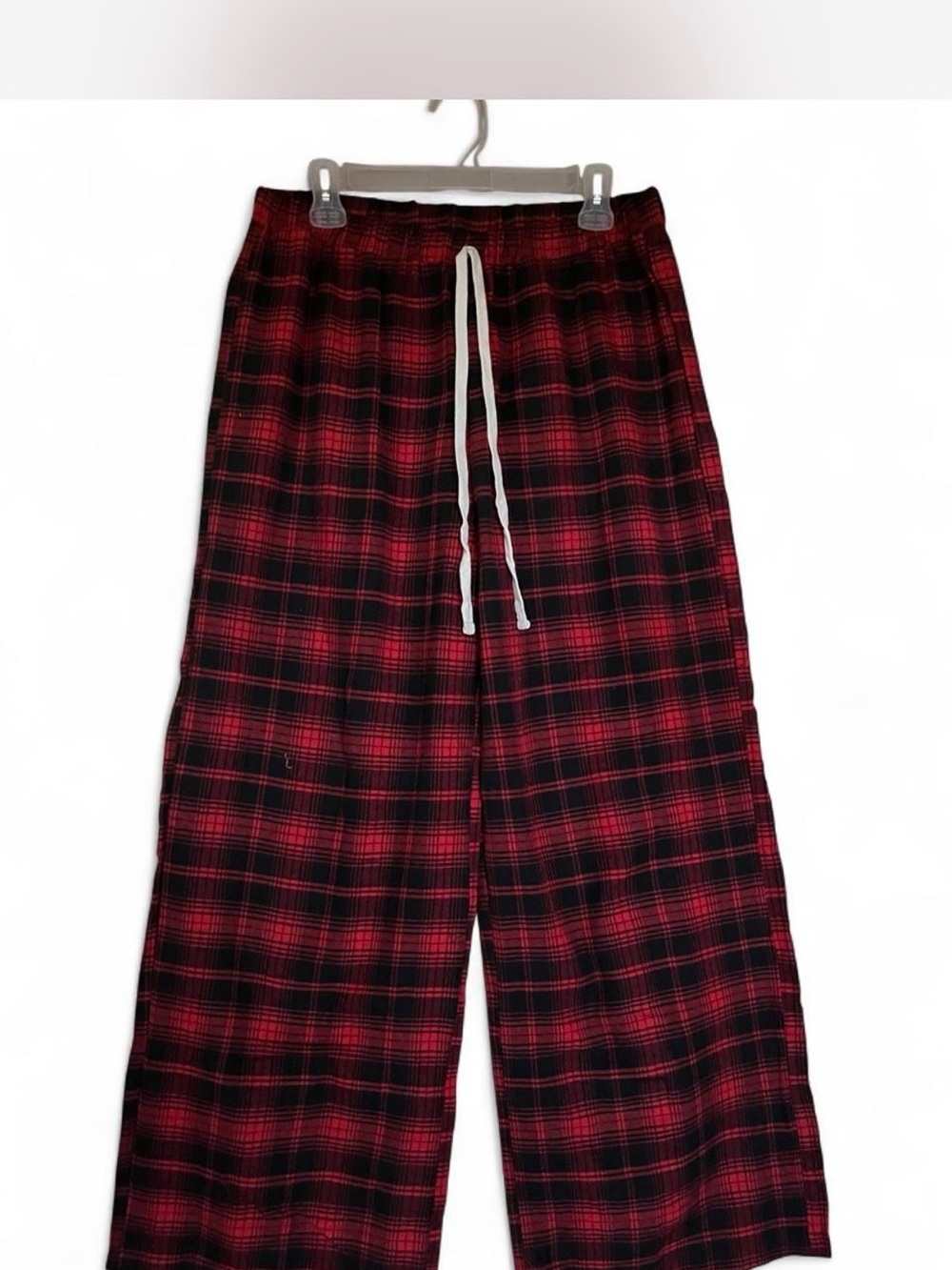 Red & Black Plaid Men's Lounge Pants